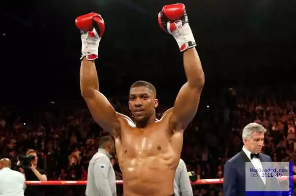 Meet The Nigerian-Born British Heavyweight Boxing Champion, Anthony Joshua 